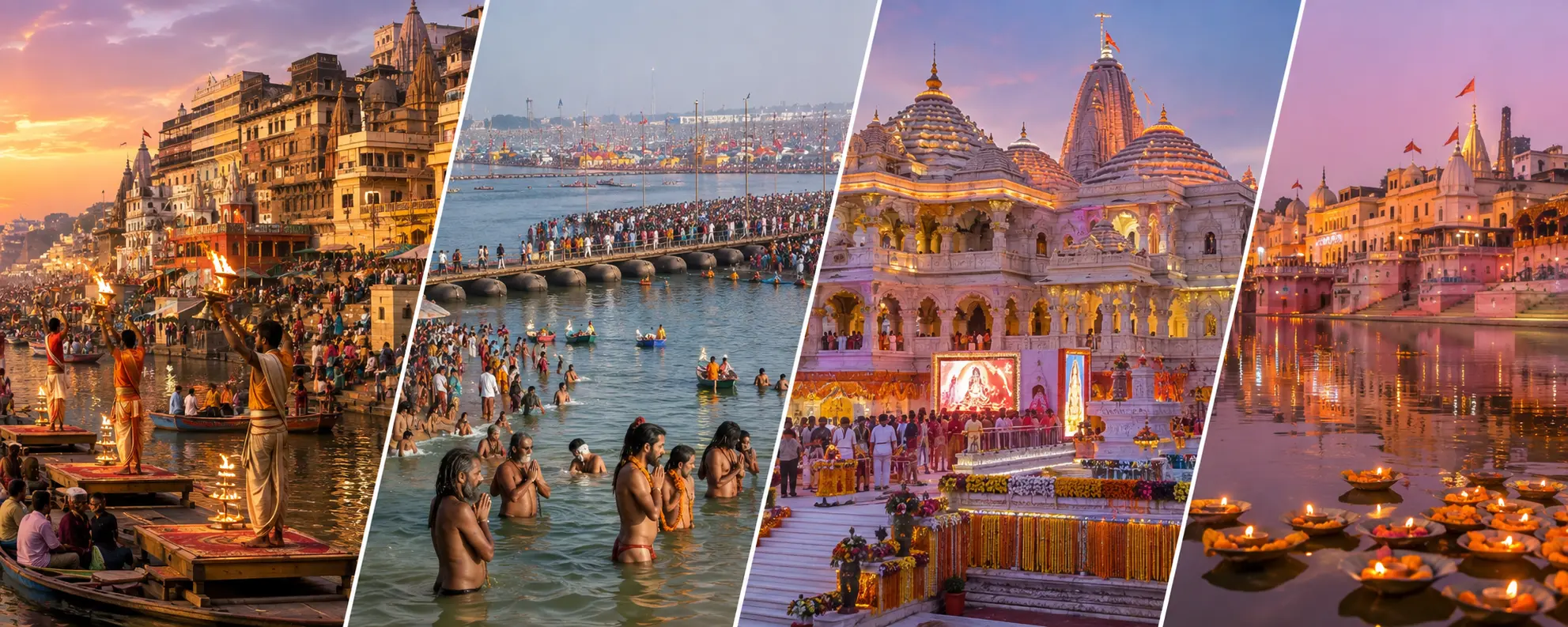 Kashi - Prayagraj - Ayodhya Luxury Circuit (4D/3N) - Divine Land Experience