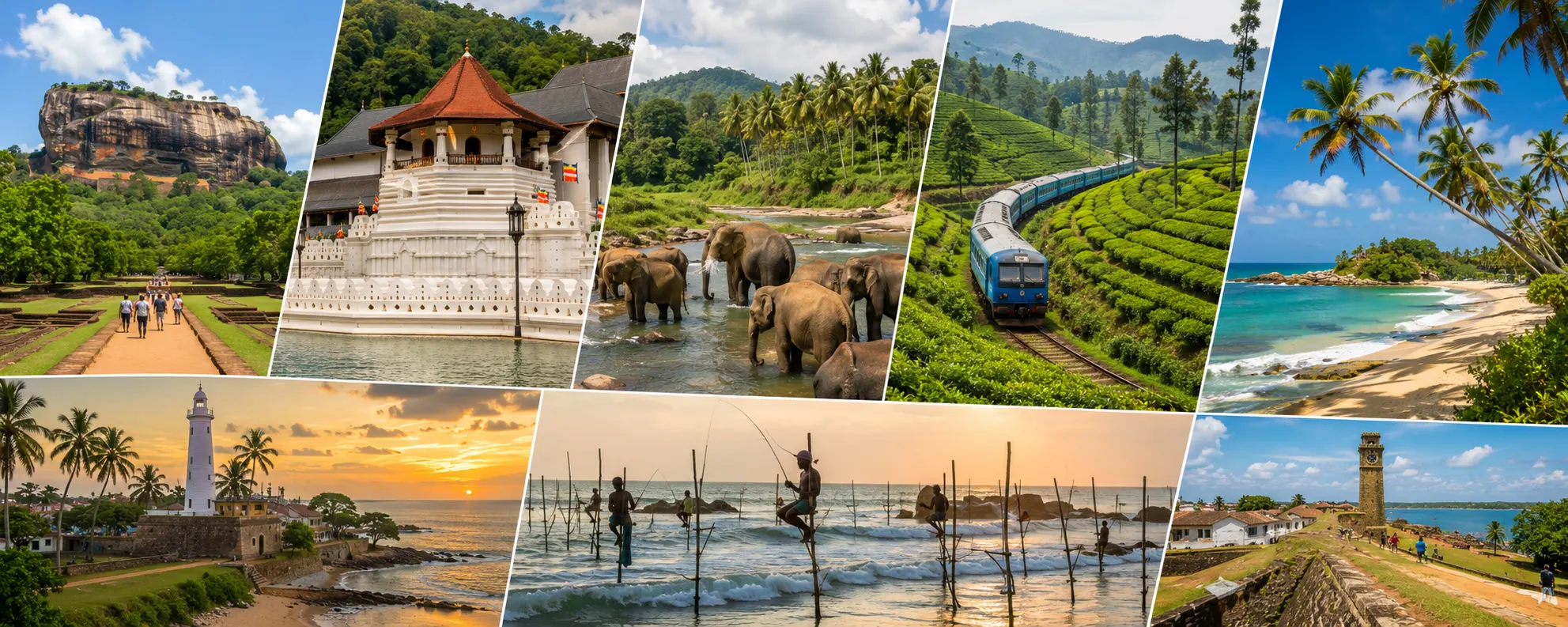 Sri Lanka Island Explorer (7D/6N) - Cultural Gems, Tea Trails & Coastal Paradise
