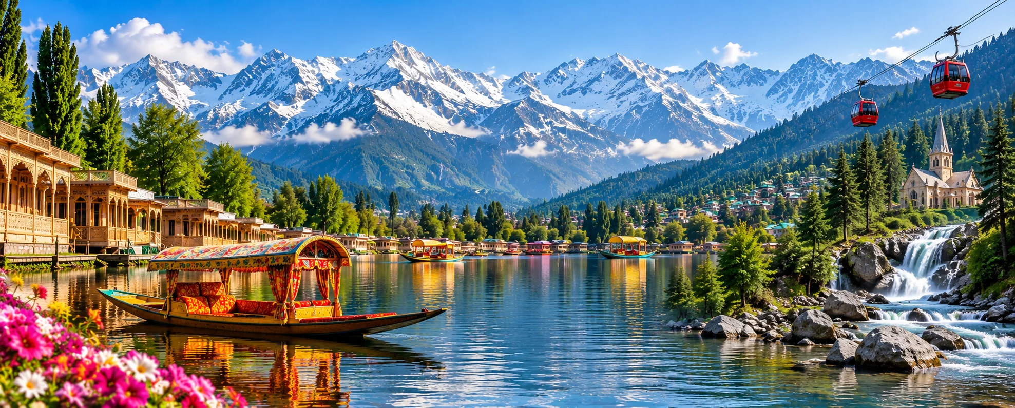 Luxury Kashmir Tour Package – 6 Nights / 7 Days